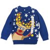 CPX05: Kids Knitted Christmas Reindeer Jumper (3-12 years)